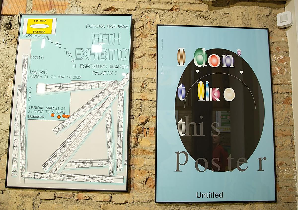 Imagen secundaria 1 - Pósteres en Futura Basura. 